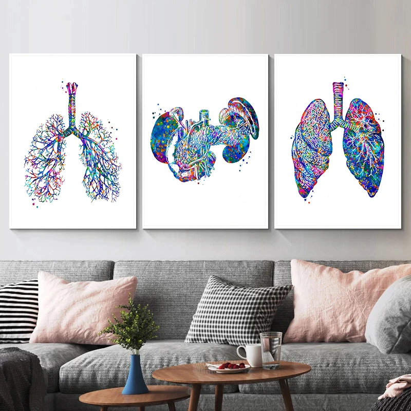 Anatomy Medical Poster Flower  - Medical Lab Posters ulasan dan harga