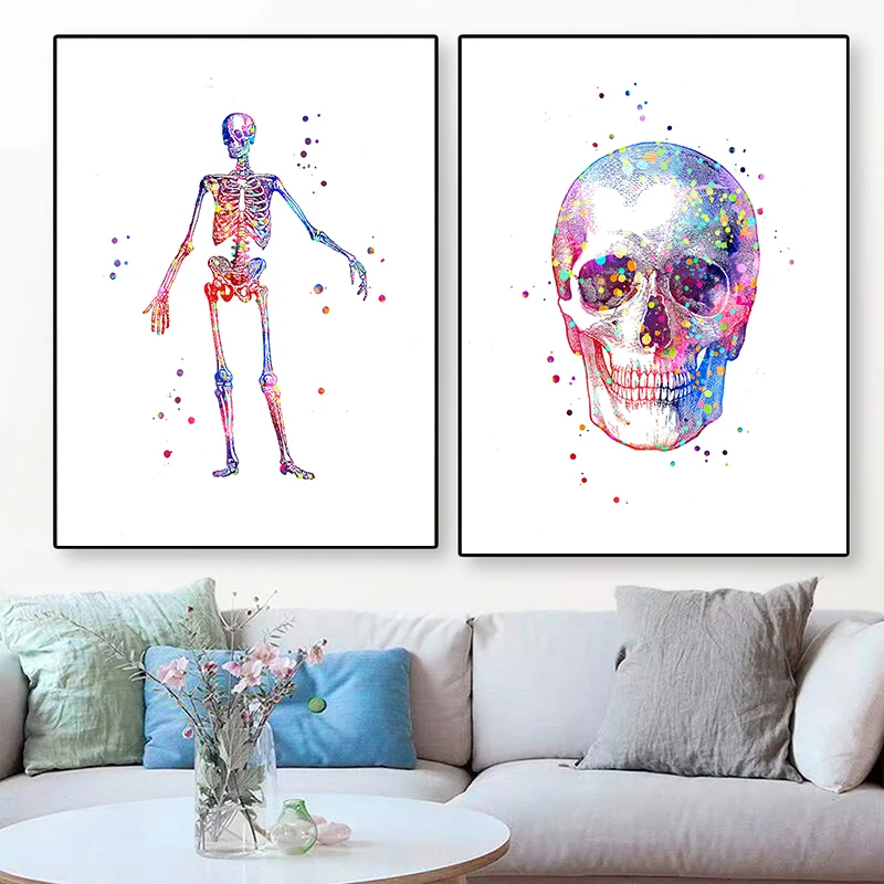 Anatomy Medical Poster Flower  - Medical Lab Posters ulasan dan harga