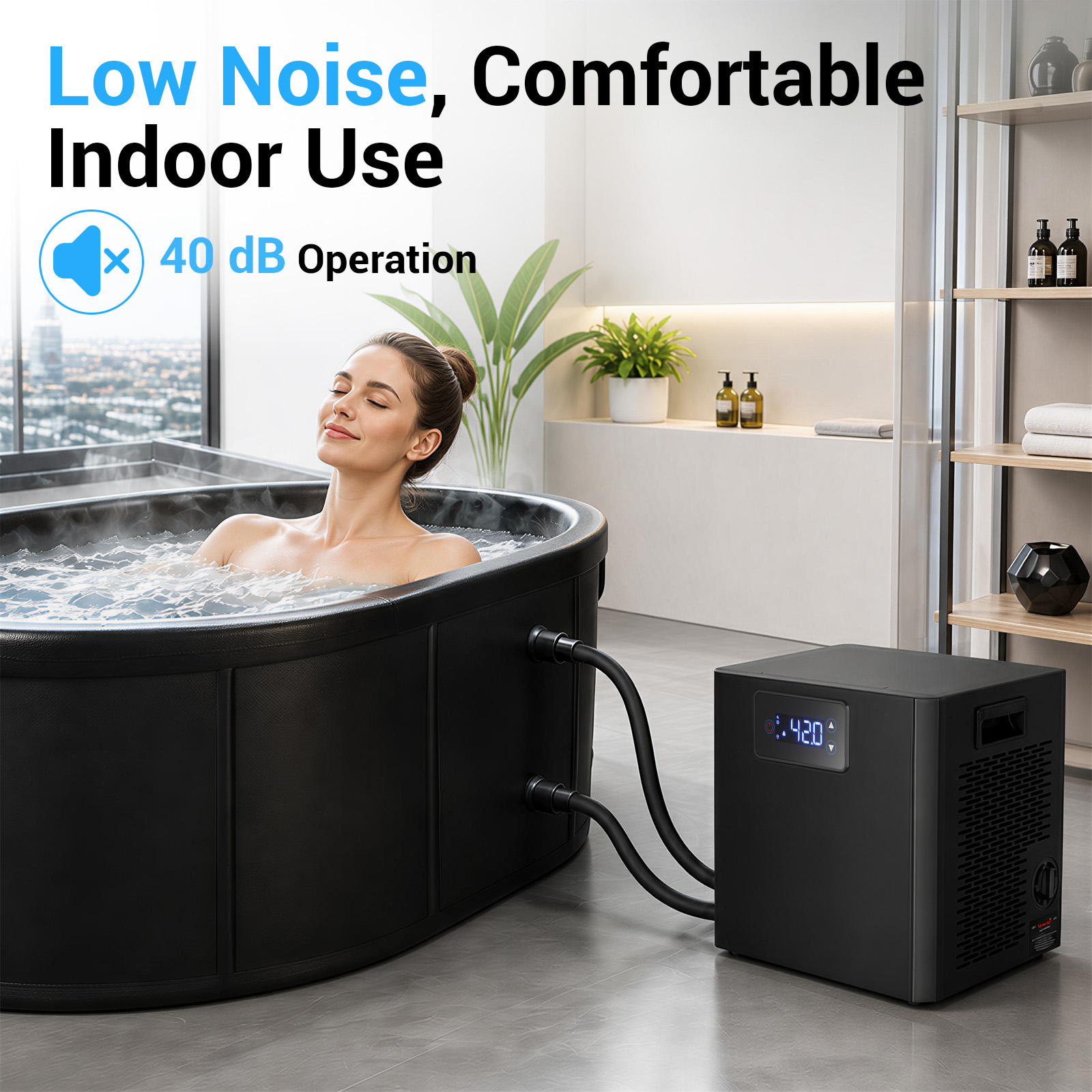 Oval Ice Bath Chiller & Cold P - Medical Lab Upgrade ulasan dan harga